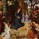 Tríptico Portinari. Hugo van der Goes. Arte flamenco. Hacia 1475-1478.